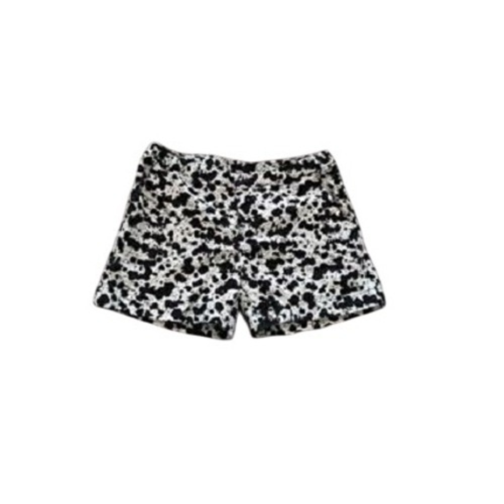 DVF for Gap Kids Girls Black White Print Shorts Size 14‎